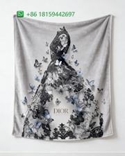 Dior Throw Blankets